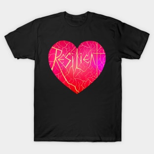 Resilient Kintsukoroi Heart T-Shirt